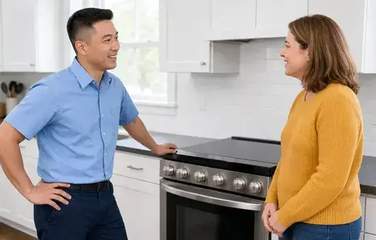 Appliance repair technician in Freehold, NJ