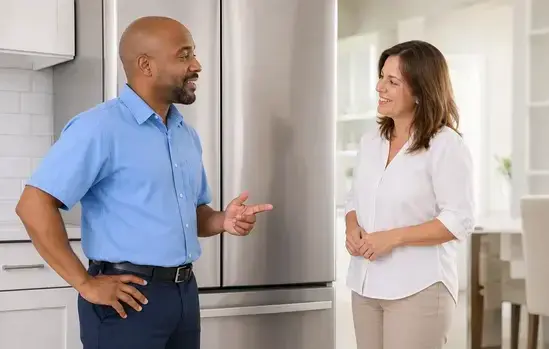 Appliance repair technician in Freehold, NJ